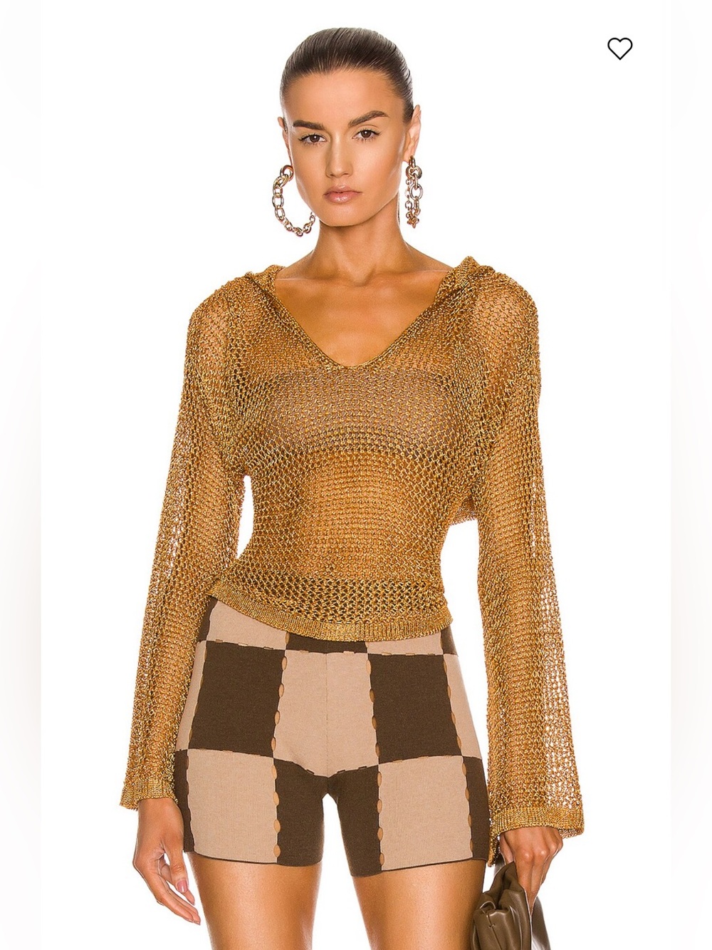 CULT GAIA Catherine Knit Crochet Coverup. Size XS